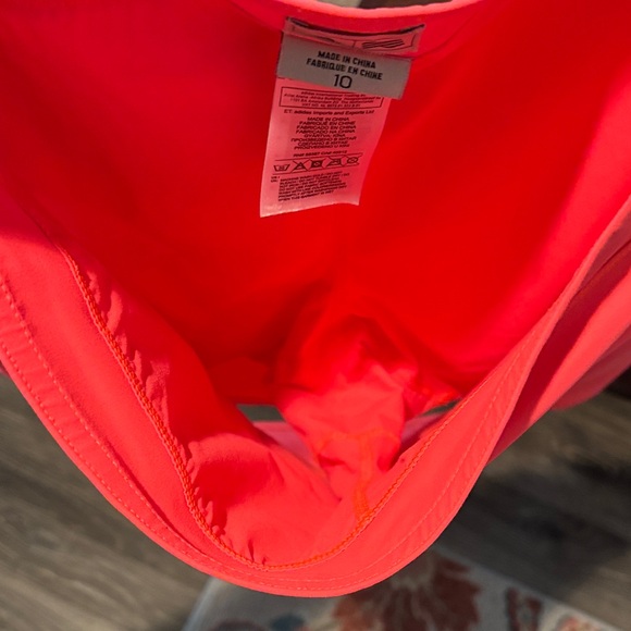 Adidas Fiery Red Sports Skirt - Picture 7 of 7
